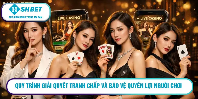 Miễn trừ trách nhiệm SHBET – Điều khoản và quy định cần biết 3 Quy trình giải quyết tranh chấp và bảo vệ quyền lợi người chơi
